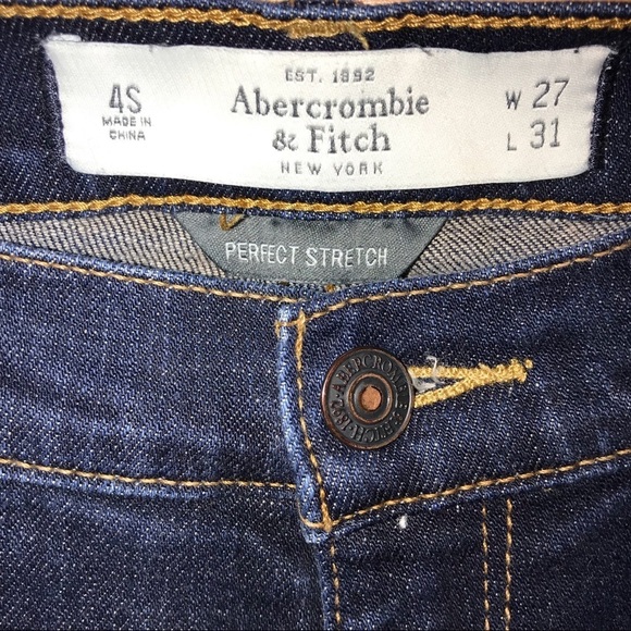 Abercrombie & Fitch Emma Perfect Stretch Jeans 4S - Picture 4 of 8